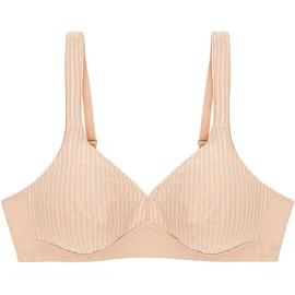 Triumph Modern Soft + Cotton BH ohne Bügel 10186008 neutral beige 95C