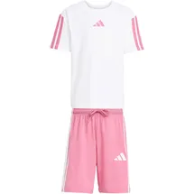 adidas Kinder Set LK 3S T-SET 160 KC6147 122 - White/Pink Fusion - 122
