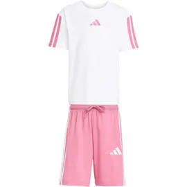 adidas Kinder Set LK 3S T-SET 160 KC6147 122 - White/Pink Fusion - 122