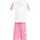 adidas Kinder Set LK 3S T-SET 160 KC6147 122 - White/Pink Fusion - 122