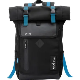 Veho veho, Veho Tx-4 Back pack notebook bag with Usb port, 43.2 cm 17 Notebook compartment, Polyester