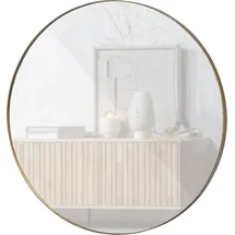Woood Spiegel 115 x 115 cm Gold