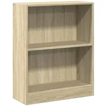 vidaXL Bücherregal 60 x 24 x 74,5 cm Braun