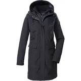 G.I.G.A. DX by killtec Damen Mantel GW 79 WMN SFTSHLL PRK, 42, schwarz,