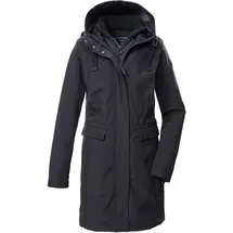 G.I.G.A. DX by killtec Damen Mantel GW 79 WMN SFTSHLL PRK, 42, schwarz,