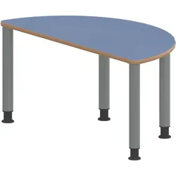 Tisch ZALOTTI mit Linoleum-Belag