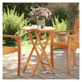 vidaXL Gartentisch Klappbar Ø60x75 cm Massivholz Akazie