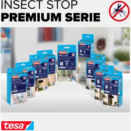 Tesa Insect Stop Magnetvorhang 220 x 120 cm Weiß