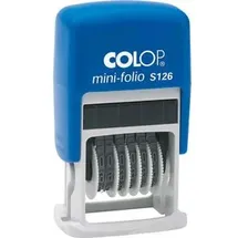 Colop Stempel, Stempel Mini-Folio S126