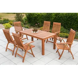 Garten-Essgruppe MERXX "Comodoro", braun, Sitzmöbel-Sets