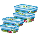 Emsa Frischhaltedose rechteckig blau 16,3 x 11,3 x 5,8 cm 0,55 l