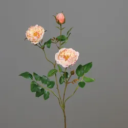 Kunstblume ROSENZWEIG (H 70 cm) - H 70 cm