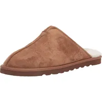 Skechers Herren Renten Palco Hausschuh, Tan Microfiber Suede, 45 EU - 45 EU