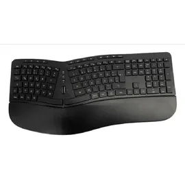 MediaRange Ergonomische Multimedia-Tastatur DE