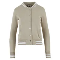 URBAN CLASSICS Ladies College Jacket - beige