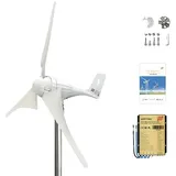 Windturbinegenerator, niedrige Geschwindigkeit, LED-Anzeigelicht, 24V, 3 oder 5 Windturbine
