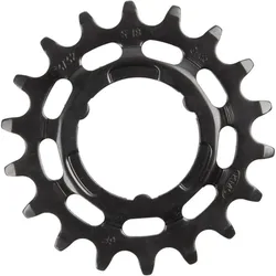 KMC Fahrradkettenblatt 20T R Shim, Schwarz, Herren, Radsport, ETRTO 3/32, EINHEITSGRÖSSE