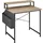 Tectake tectake® Schreibtisch, Industrial Style, mit Monitorständer und Aufbewahrungstasche, 80 x 55 x 90 cm
