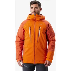 Regenjacke Herren wasserdicht - Alpinism Light orange, orange, 2XL