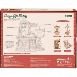 Robotime Technology ROKR 3D-Holz-Puzzle Dream Gift Factory