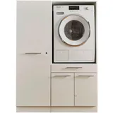 laundreezy Mehrzweckschrank-Set »LAUNDREEZY LDSK6«, weiß
