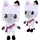 gabby's dollhouse Universal Gabby's Dollhouse Pandy Paws -pehmolelu, 25 cm