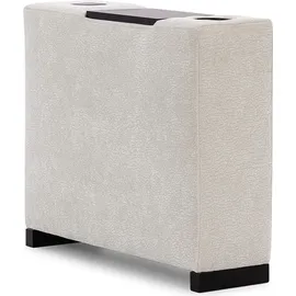 Fun Möbel Boxspringbett Bett NESTOR 180x200cm in Stoff Dress Me Grau Set.2 - Grau