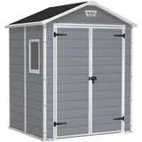 KETER Manor 6x5 DD 1,85 x 1,52 m grau/weiß