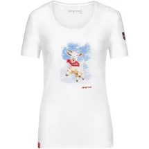 Almgwand Shirt RIEZLERALM in Weiß9567 | Gr.: S