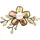 COLLEZIONE ALESSANDRO Brosche Blumenranke