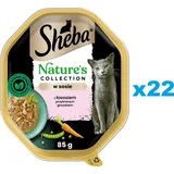 Sheba Nature's Collection 22 x 85 g in Soße für adulte Katzen