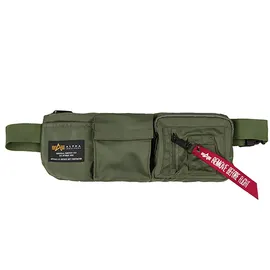 Alpha Industries Crew Utility Tasche Green One Size