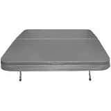 MonsterShop 2,2m Whirlpool Abdeckung Grau