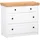 Homestyle4u Sideboard 92,3 x 82 x 41,8 cm Weiß