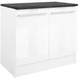 BASIC by Balculina Spülenschrank Jazz 100 x 60 x 90 cm Weiß