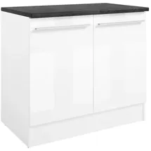 BASIC by Balculina Spülenschrank Jazz 100 x 60 x 90 cm Weiß