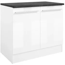 BASIC by Balculina Spülenschrank Jazz 100 x 60 x 90 cm Weiß