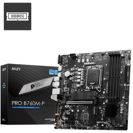 MSI B760M-P Mainboard Sockel 1700, HDMI/DP/VGA