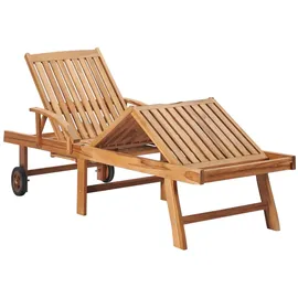 vidaXL Sonnenliege 59 x 0 x 53 cm Beige
