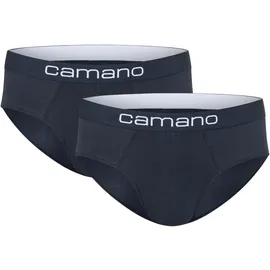 CAMANO 2er-Set: Slips in Dunkelblau - M