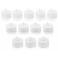 InnovaGoods LED-Teelicht-Set Romandle 12 St. weiß