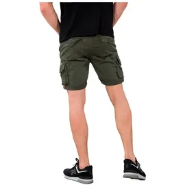 Alpha Industries Crew Kurze Hose Dark Olive 38