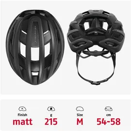 ABUS Airbreaker 2.0 54-58 cm schwarz Velvet Black 2021