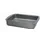 Tognana Porcellane wi74135amnf - Lasagne-Backblech, Backofen, rechteckig, grau, Aluminium, Induktion