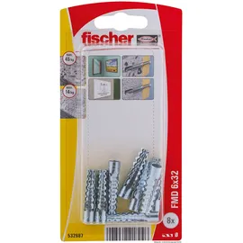 Fischer FMD 6 x 32 K Metallspreizdübel 8 Stück