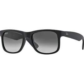 Ray-Ban Justin RB4165 601/8G 54 rubber black / grey gradient