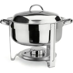 WAS Germany - Suppen Chafing Dish, 7,5 ltr., Chromnickelstahl