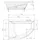 Polysan s.r.o. TANDEM R Raumsparbadewanne 170 x 130 x 50 cm