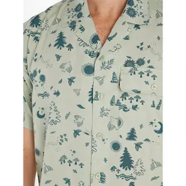 Marmot Muir Camp Novelty Kurzarmhemd Frosty Green M