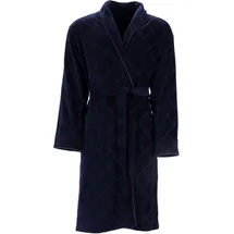 VOSSEN Herren-Bademantel Barron marine blau XXL 60/62